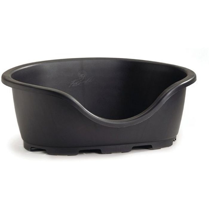 Dog Basket Plastic Black 69 cm Perla Marchioro