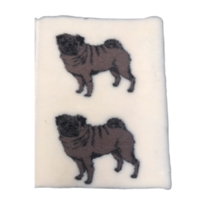 Vet Bed Pug - anti-slip 150 x 100 cm