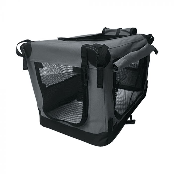 Topmast Soft Dog Cage Pliable - Premium - Anthracite 102 x 69 x 69 cm