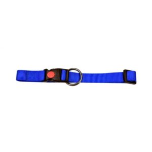 Topmast Dog Collar - With Wienerlock Click Closure - Blue - 40 mm x 45-70 cm