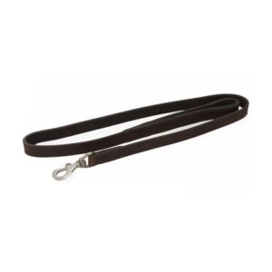 Dog leash Soft leather Dark brown 200 cm | 25mm