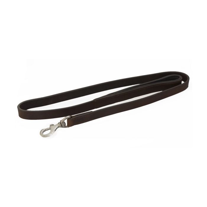Leather Leash Darkbrown 180cm L | 20mm