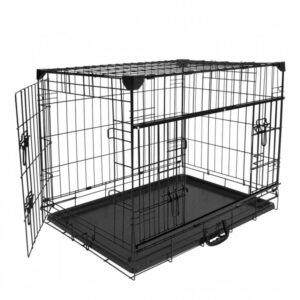 Topmast Dog Cage Excellence + Sliding Door 91L x 61W × 69H CM