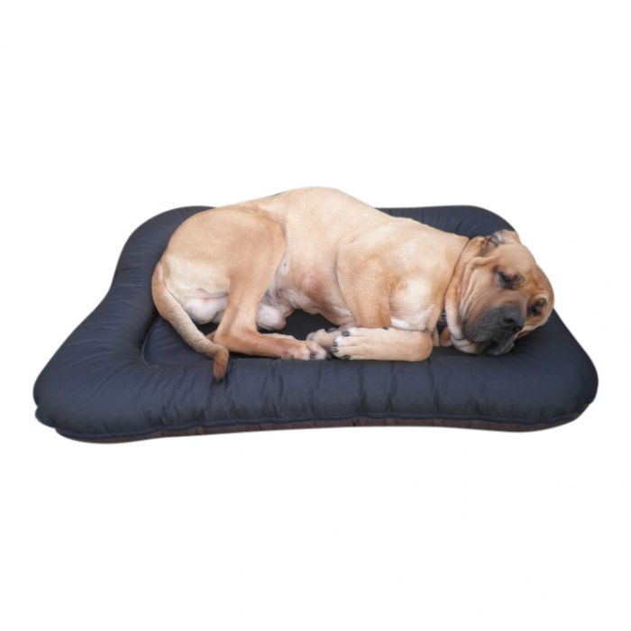 Topmast All Weather Dog Cushion Polyester Black 95 x 75 cm
