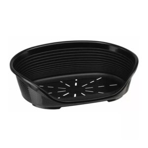 Topmast Plastic Dog Basket Black - Siësta SITA 65
