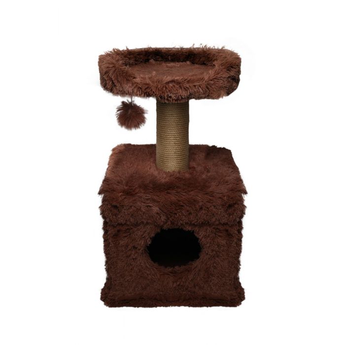 Topmast Scratching Post Fluffy Longhair - Lima - Brown