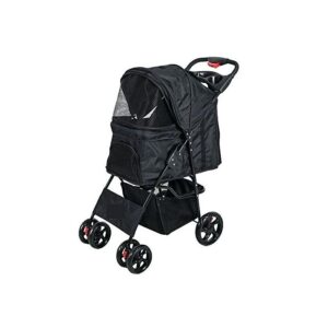 Topmast Dog Stroller Black - 4 Wheels
