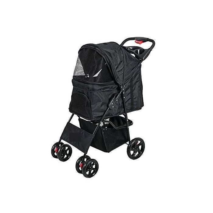 Topmast Dog Stroller Black - 4 Wheels