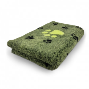 Vet Bed - Big Paw 3 Color - Green Black - Non Slip - 100 x 75 cm