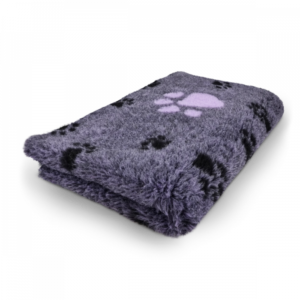Vet Bed Lilac - 3 Color Large Footprint - Anti-slip Dog Mat - 75 x 50 cm