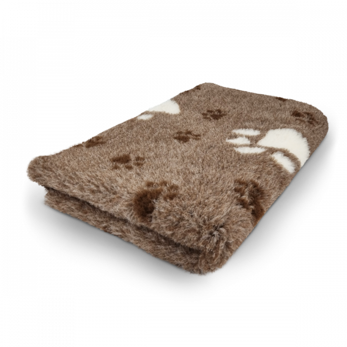 Vet Bed - Big Paw 3 color - Brown - Non Slip - 100 x 75 cm