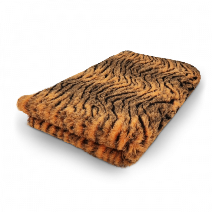 Vet Bed -Tiger Orange Latex - Non Slip -75 x 50 cm