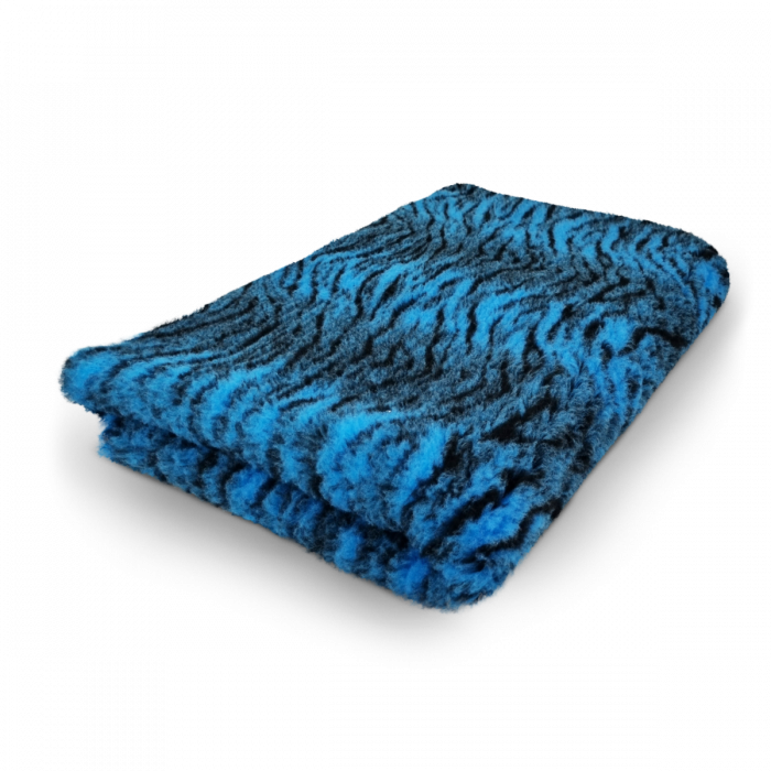 Vet Bed - Tiger Blue - Non Slip - 75 x 50 cm