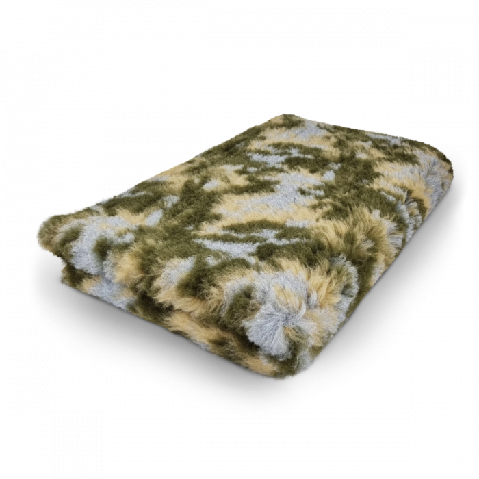 Vet Bed - Camouflage Green - Non slip - 150 x 100 cm