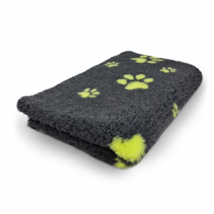 Vet Bed - Small and Large Footprint - Anthracite & Green - Roll 10 Meters 150 cm Wide