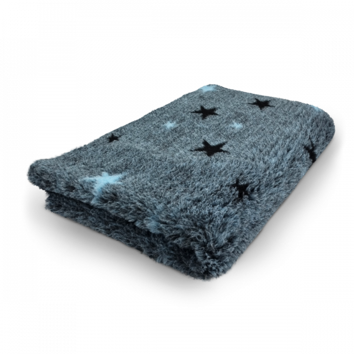 Vet Bed - Starry Night - Blue - Non Slip Dog Mat - 150 x 100 CM