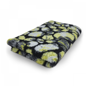 Vet Bed - Stepping Stones - Green - Non Slip Dog Mat - 100 x 75 CM