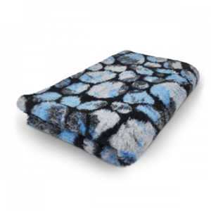 Vet Bed - Stepping Stones - Blue - Non Slip - 100 x 75 CM