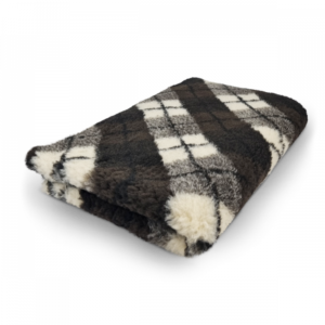 Vet Bed Diamond - Brown Light Brown Cream - Roll 10 meters - 150 cm wide