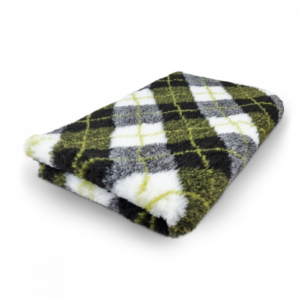 Vet Bed Diamond Diamond - Black Gray Green White - latex anti-slip 150 x 100 cm