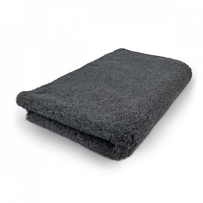 Vet Bed - Anthracite plain - Non Slip - 100 x 75 cm