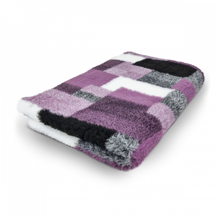 Vet Bed Patchwork - Lilac