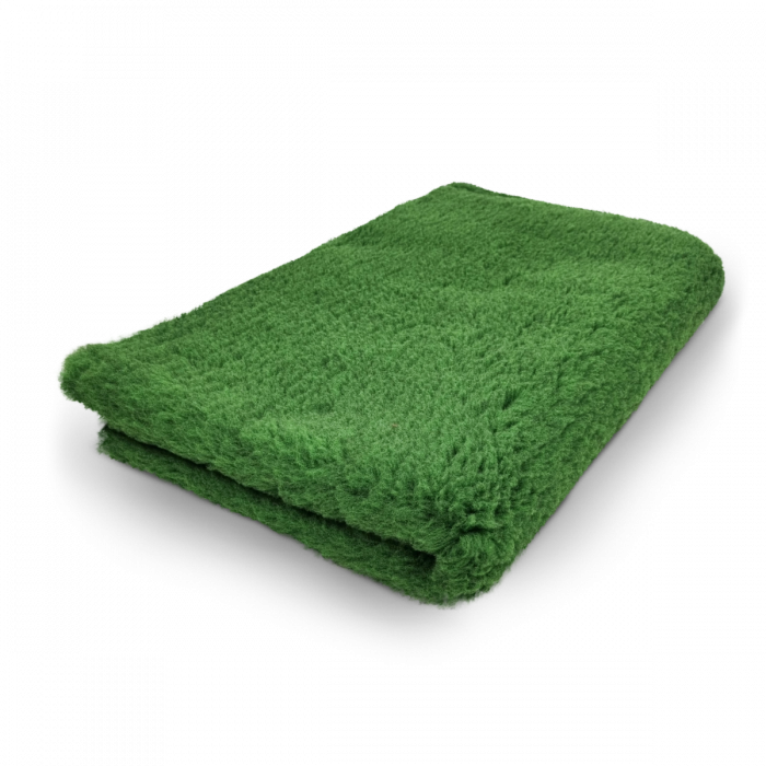 Vet Bed - Green plain - Non Slip - Roll 10 Meters