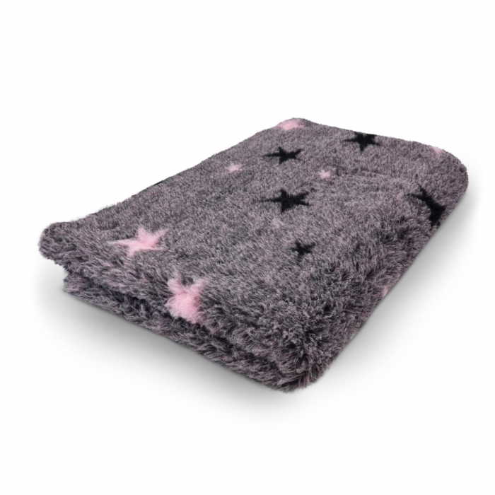 Vet Bed Starry Night - Pink - Roll 10 Meters - 150 cm Wide