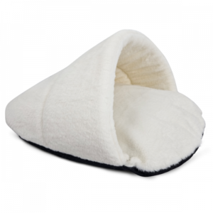 Topmast Plush Sleeper Sleeping Basket - White - Cat Basket