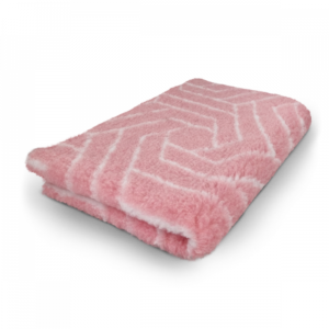 Vet Bed Modern - Pink - Non-slip Dog Mat - 100 x 75 cm