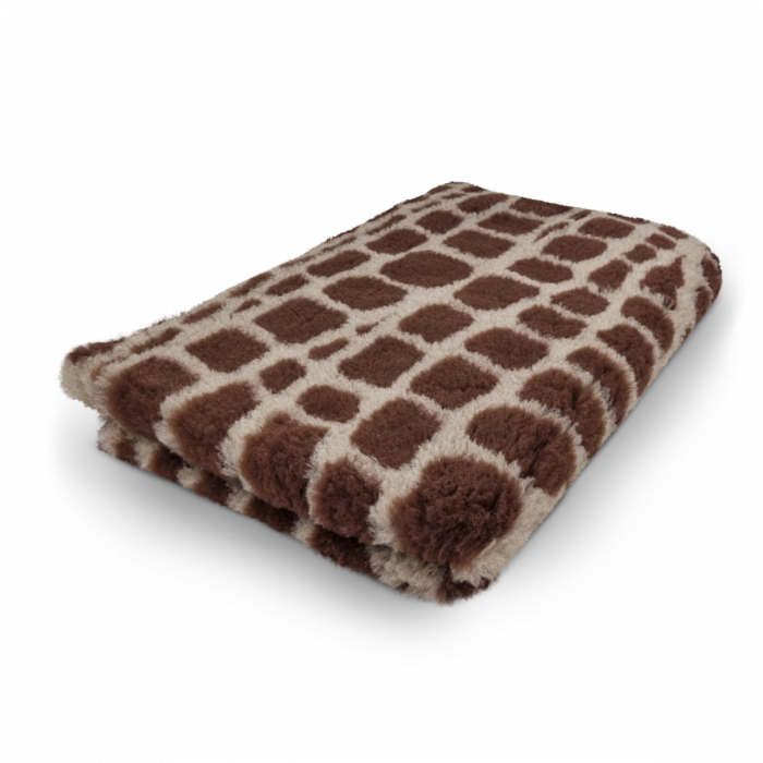 Vetbed Crocodile - Taupe - 75 x 50 cm