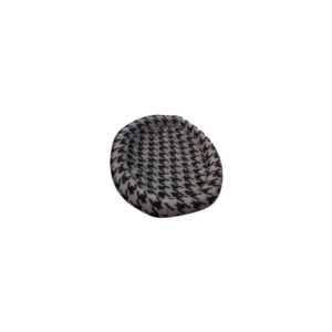 Cat bed Sheepskin Black Gray 45x40cm