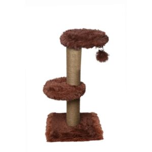 Topmast Scratching Post Fluffy Longhair Merida - Brown