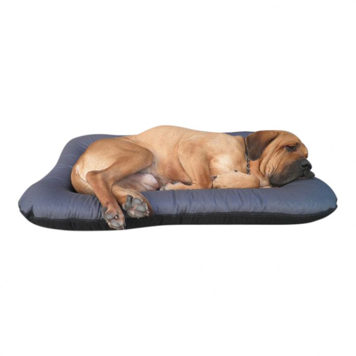 Topmast All Weather Dog Cushon Polyester Anthracite - Black - 100 x 78 cm
