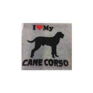 Vet Bed I Love My CaneCorso - anti-slip 150 x 100 cm