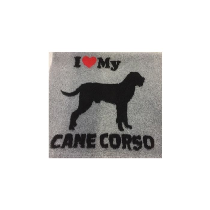 Vet Bed I Love My CaneCorso - anti-slip 100 x 75 cm