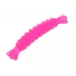 TPR Rubber Dog Toy Dog Chew Pink 18cm