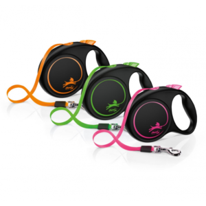 Flexi Retractable Line Fun Multicolor - Up to 25 KG - Ribbon - 5 Meters