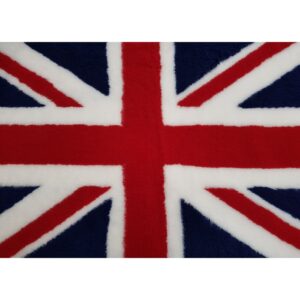 Vet Bed UK Flag - Latex anti-skid 150 x 100 cm