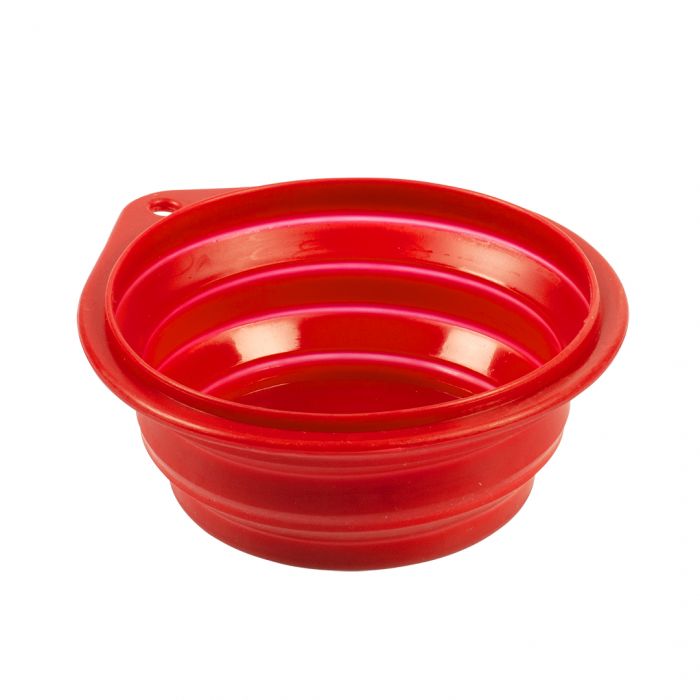 Silicone Travel Bowl - Red - 250 ML