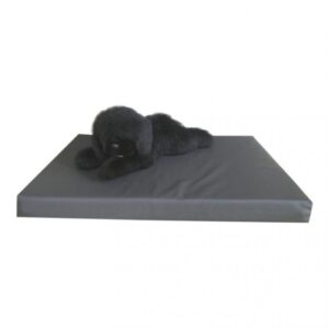 Topmast Healthy Mattress for Dogs - Leatherlook - Anthracite - 80 x 55 cm