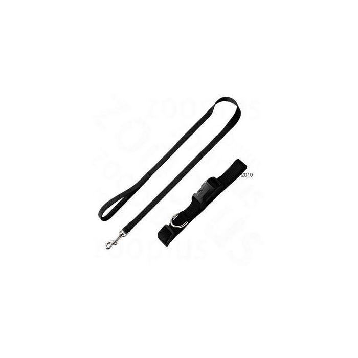 Topmast Dog Leash - Durable Nylon - Black - 200 cm - 20 mm