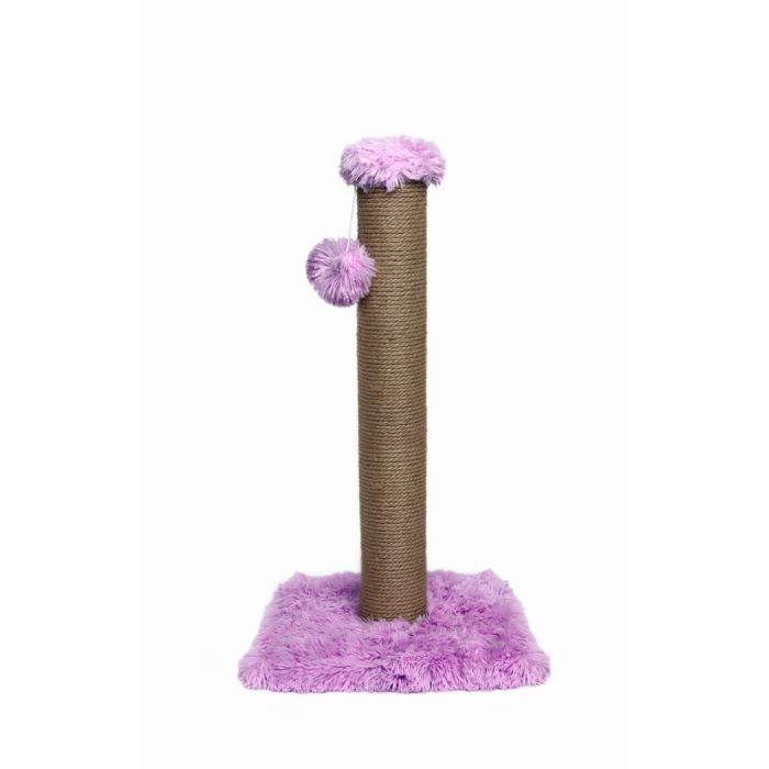 Topmast Scratching Post Fluffy Longhair Big Pole - Lilac