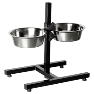 FOOD STAND-H PAINTED Black