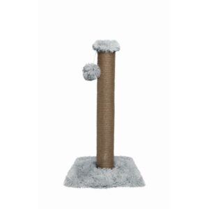 Topmast Scratching Post Fluffy Longhair Big Pole - Gray
