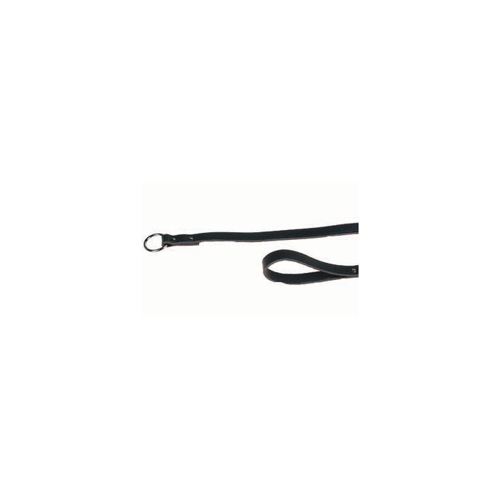 Leather Leash with ring. Darkbrown 160cm | 18mm