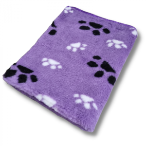 Piped Vet Bed - Furfleece - Lilac 3 Color - 100 x 75 cm