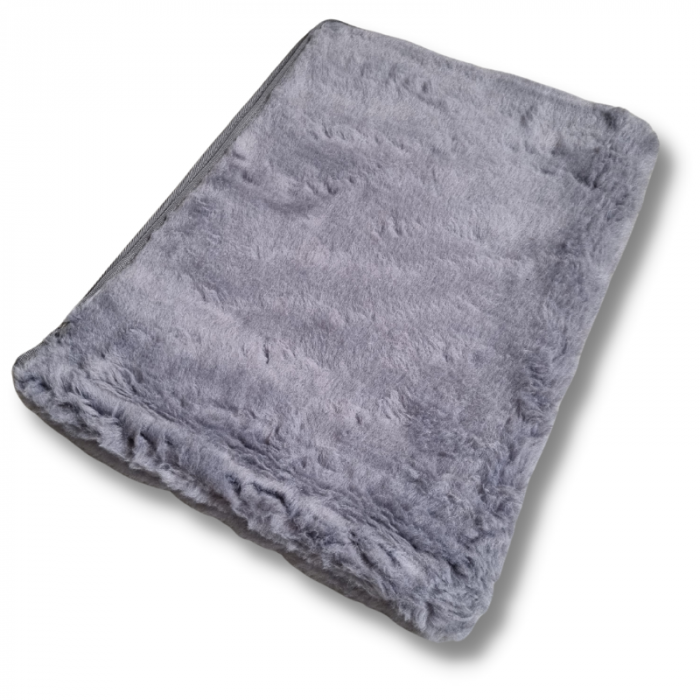 XS-Vet Bed Gray Bordered 75x50cm