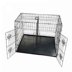 Topmast CarCage Black| Double with separator 93 x 69 x 78 cm