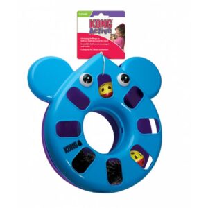Kong Cat Puzzle Toy Mouse Blue